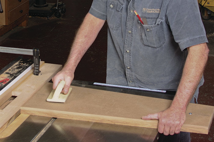 Crosscuts are easy, too.