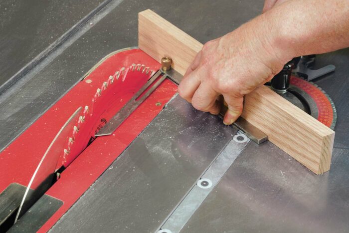 using sliding bevel gauge