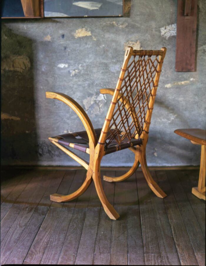 hand carved chair by Wharton Esherick